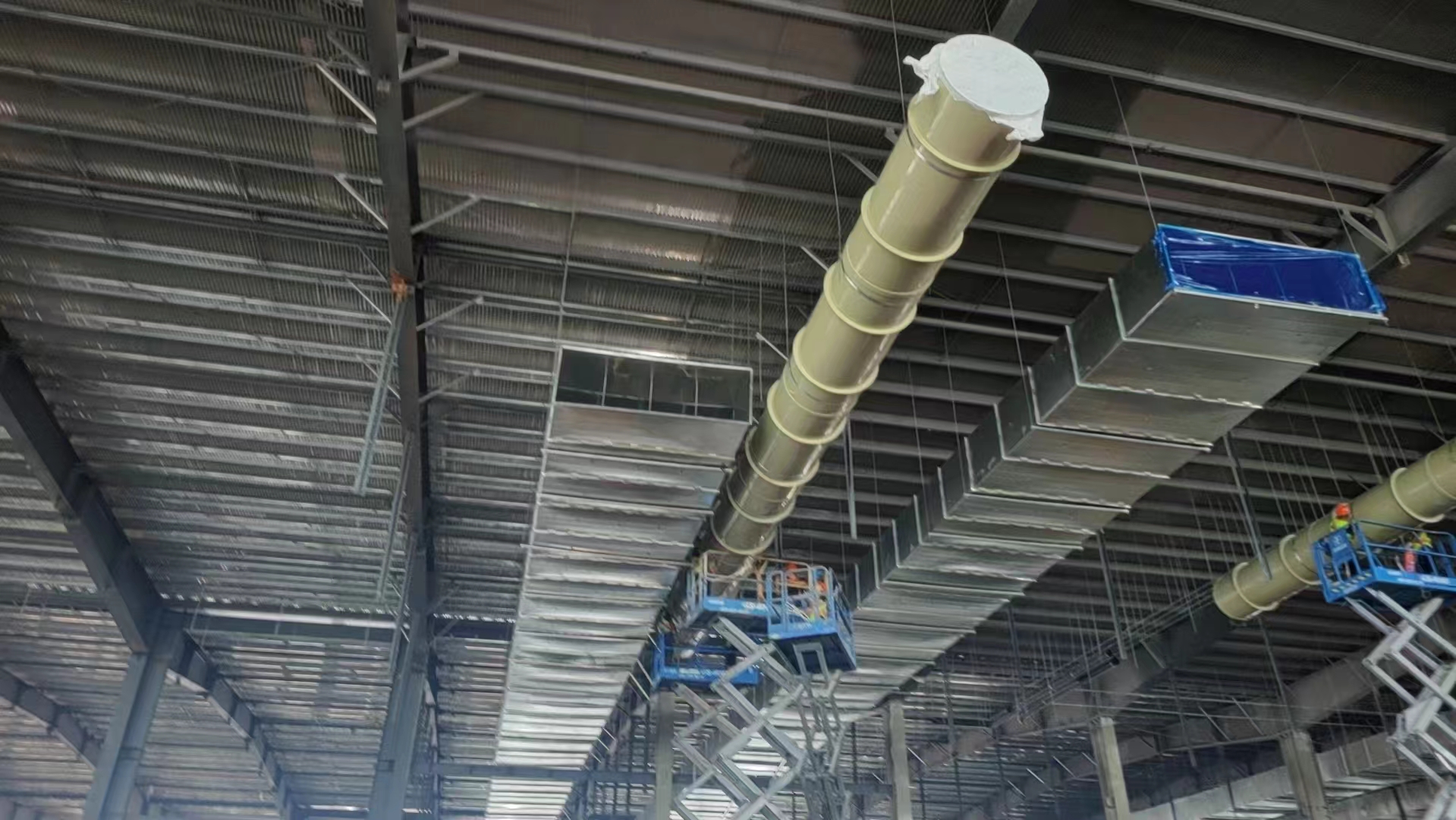 整栋楼高效通风系统风管施工实践与优化案例-全管通通风管道制造 全管通通风风管在净化空调系统的应用